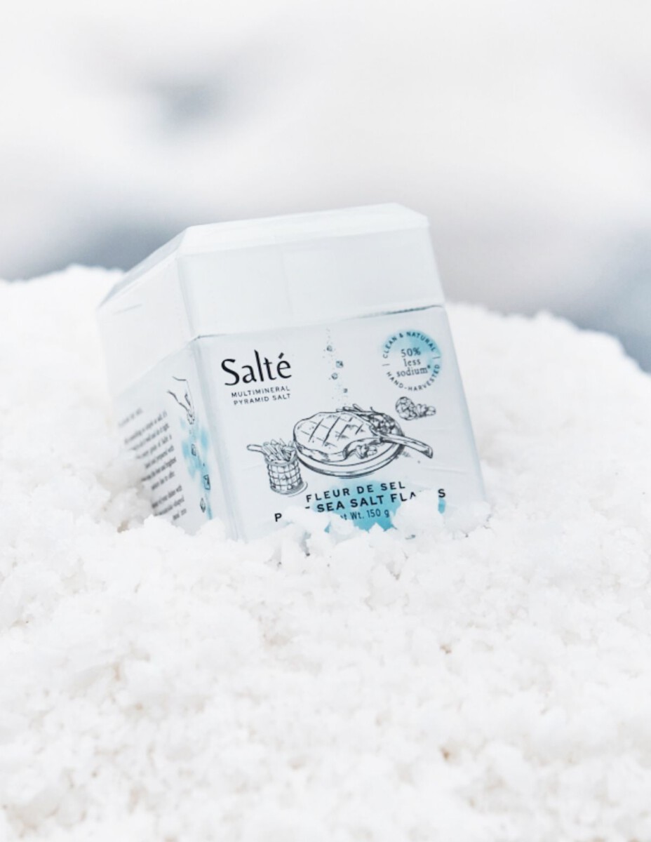 Premium Pyramid PURE Sea Salt FLAKES Salte